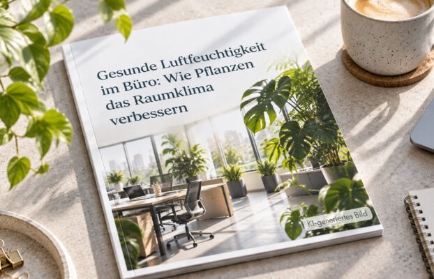 Gesunde Luftfeuchtigkeit im Büro: Wie Pflanzen das Raumklima verbessern