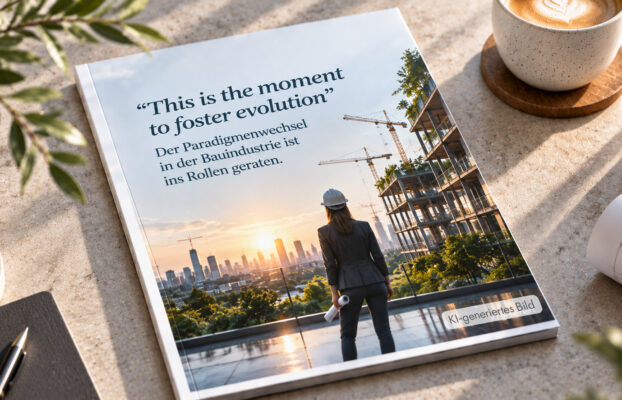“This is the moment to foster evolution” – Der Paradigmenwechsel in der Bauindustrie ist ins Rollen geraten.
