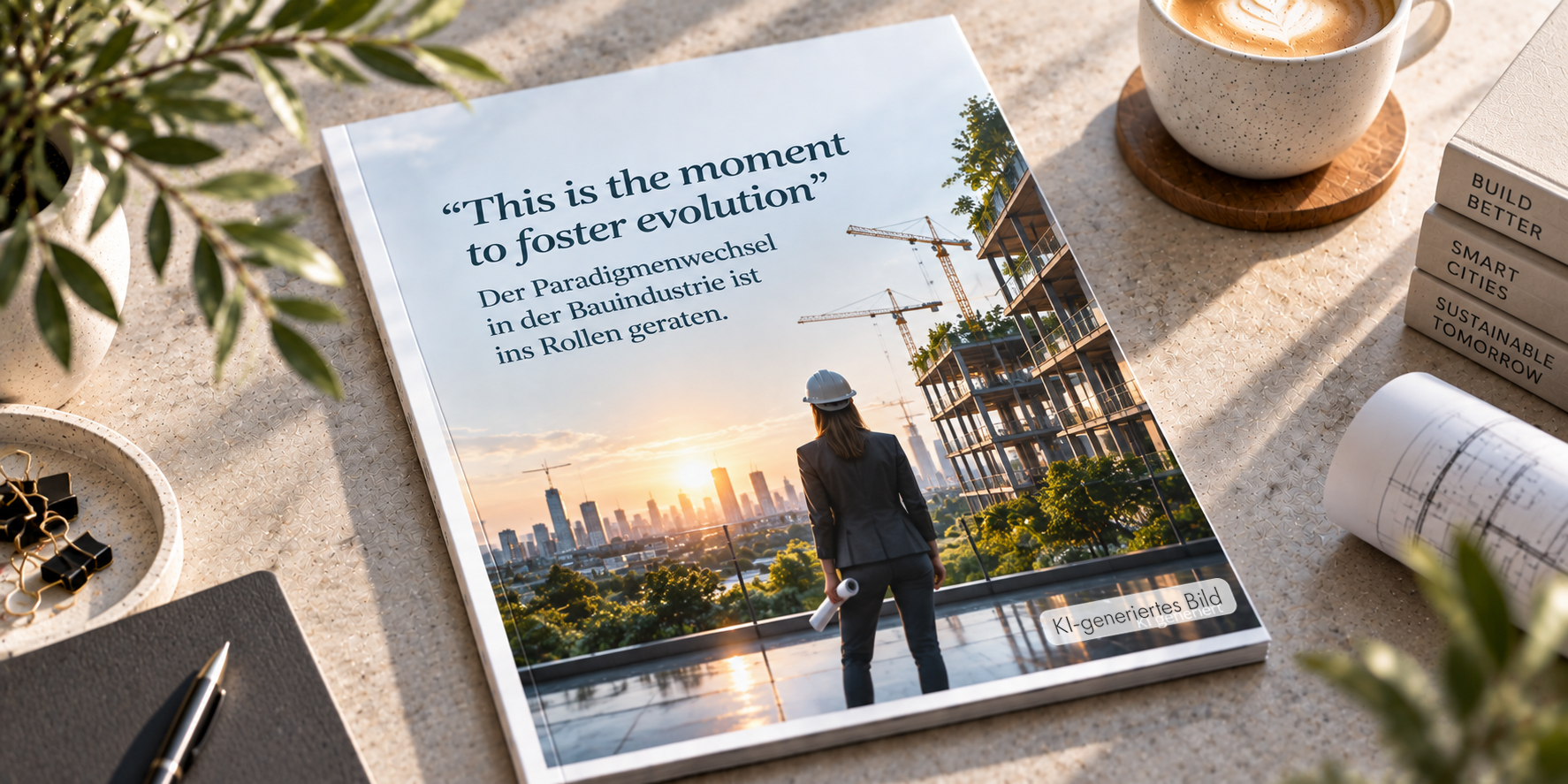 “This is the moment to foster evolution” – Der Paradigmenwechsel in der Bauindustrie ist ins Rollen geraten.